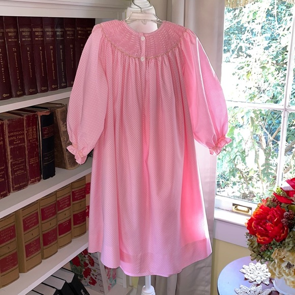 Girls Matching Boutique Christmas Snowman Long Sleeve Smocked Dress Size 6 - Picture 5 of 10